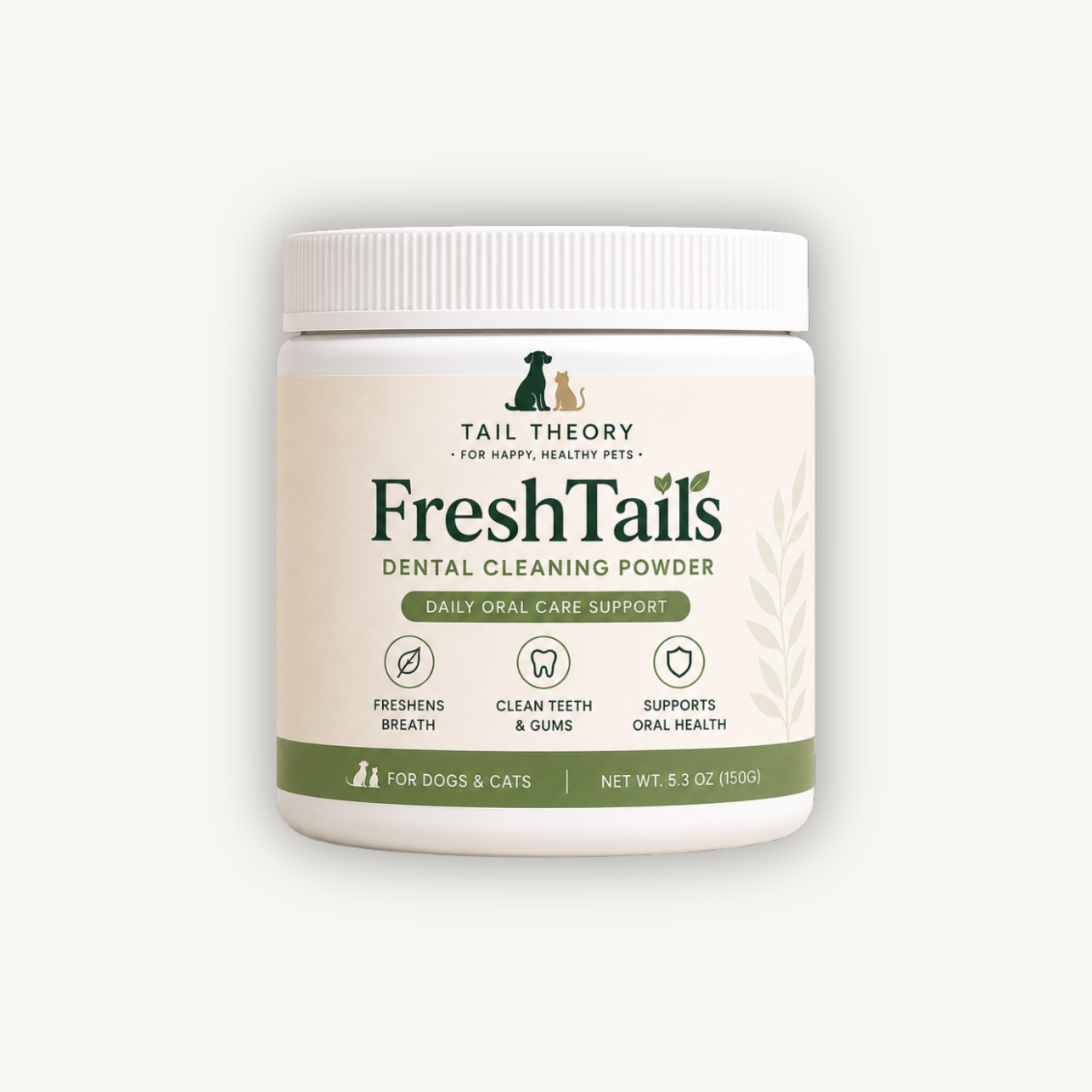 Fresh Tails Dental Powder